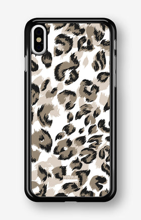 iPhone Xs Max Hard Case – Snow Leopard - View 1