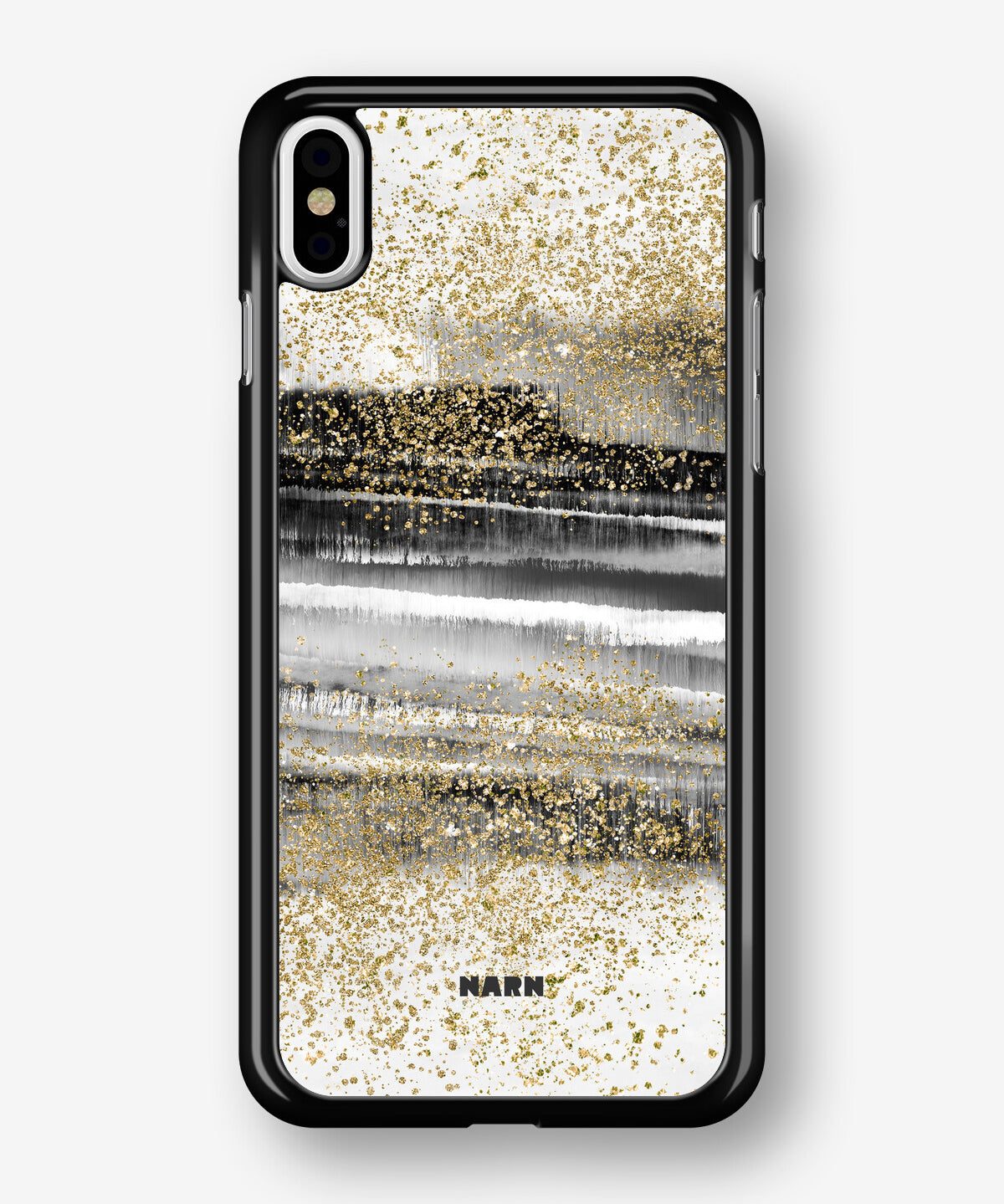 iPhone Xs Max Hard Case – Sparkly Tie Dye - View 1