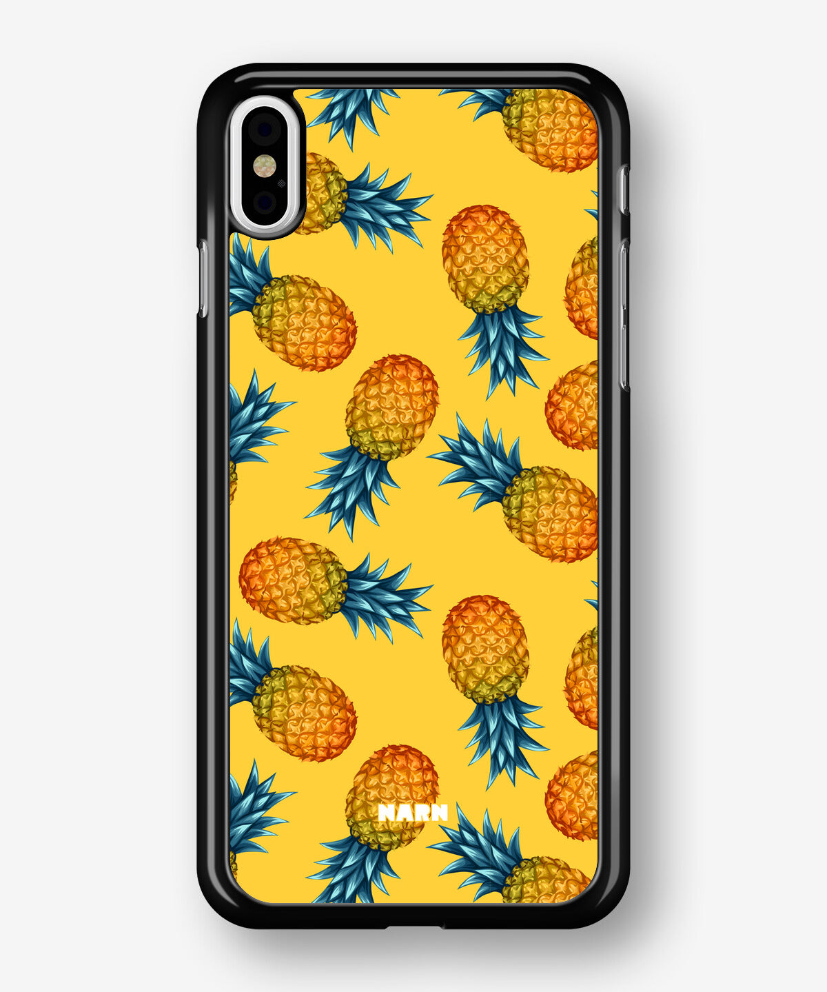 iPhone Xs Max Hard Case – Sunny Pineapple - View 1