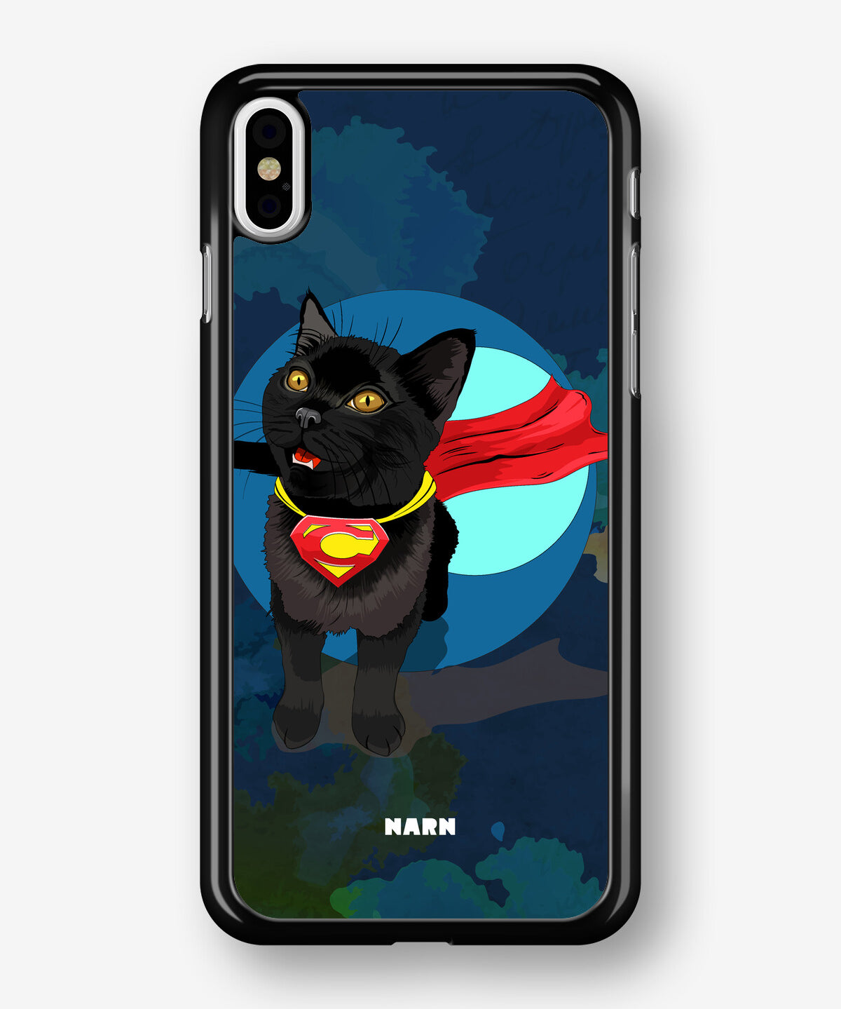 iPhone Xs Max Hard Case – Super Cat - View 1