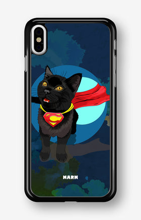 iPhone Xs Max Hard Case – Super Cat - View 1