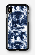 iPhone Xs Max Hard Case – Tie Dye Blue - View 1