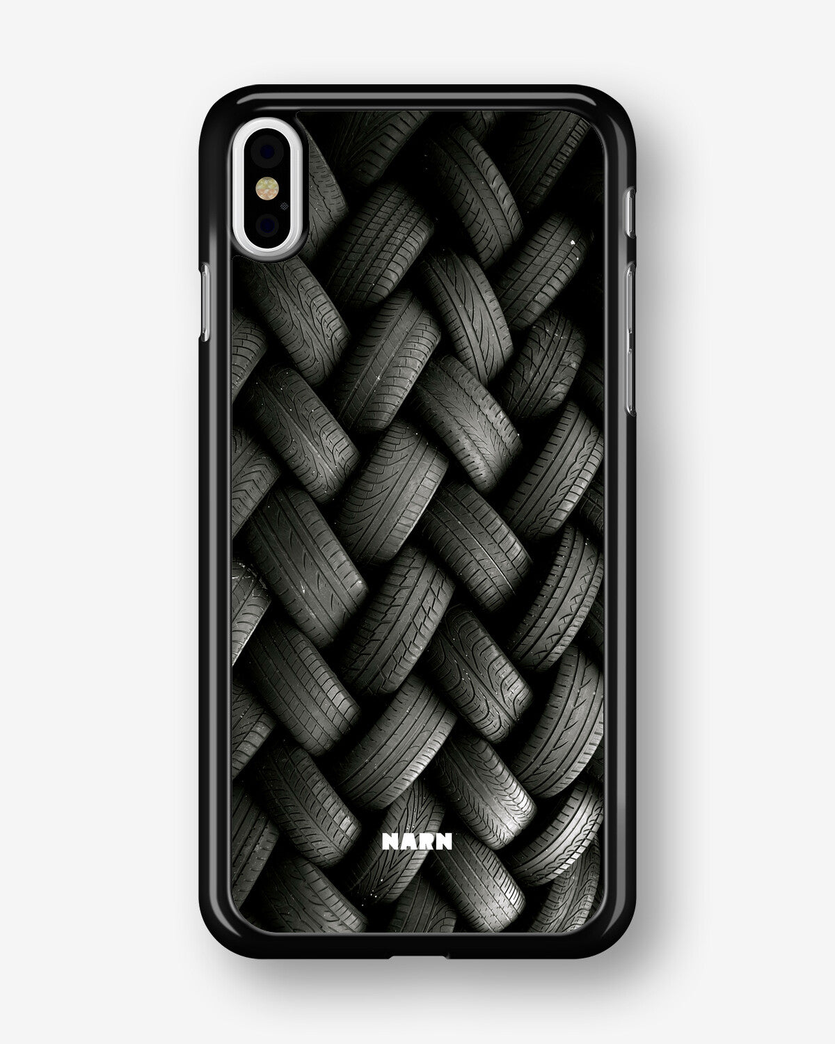 iPhone Xs Max Hard Case – Tires Wall - View 1