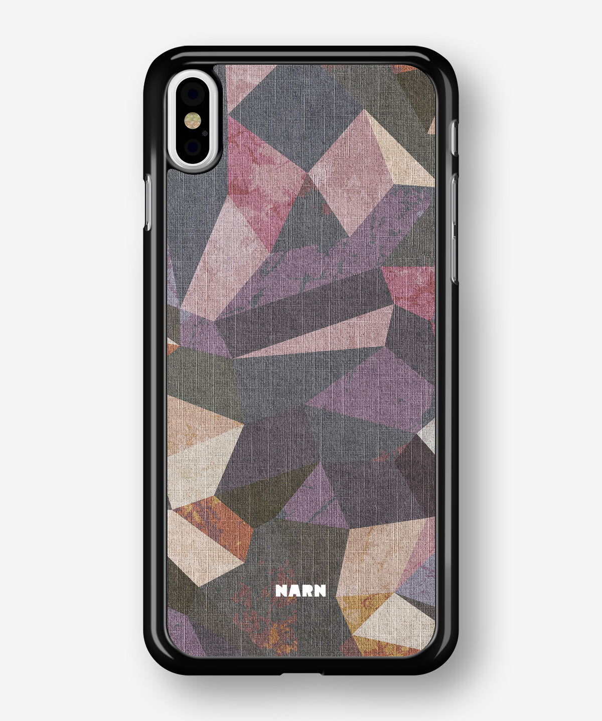 iPhone Xs Max Hard Case – Triangles - View 1