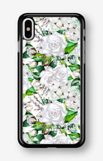 iPhone Xs Max Hard Case – White Bloom - View 1