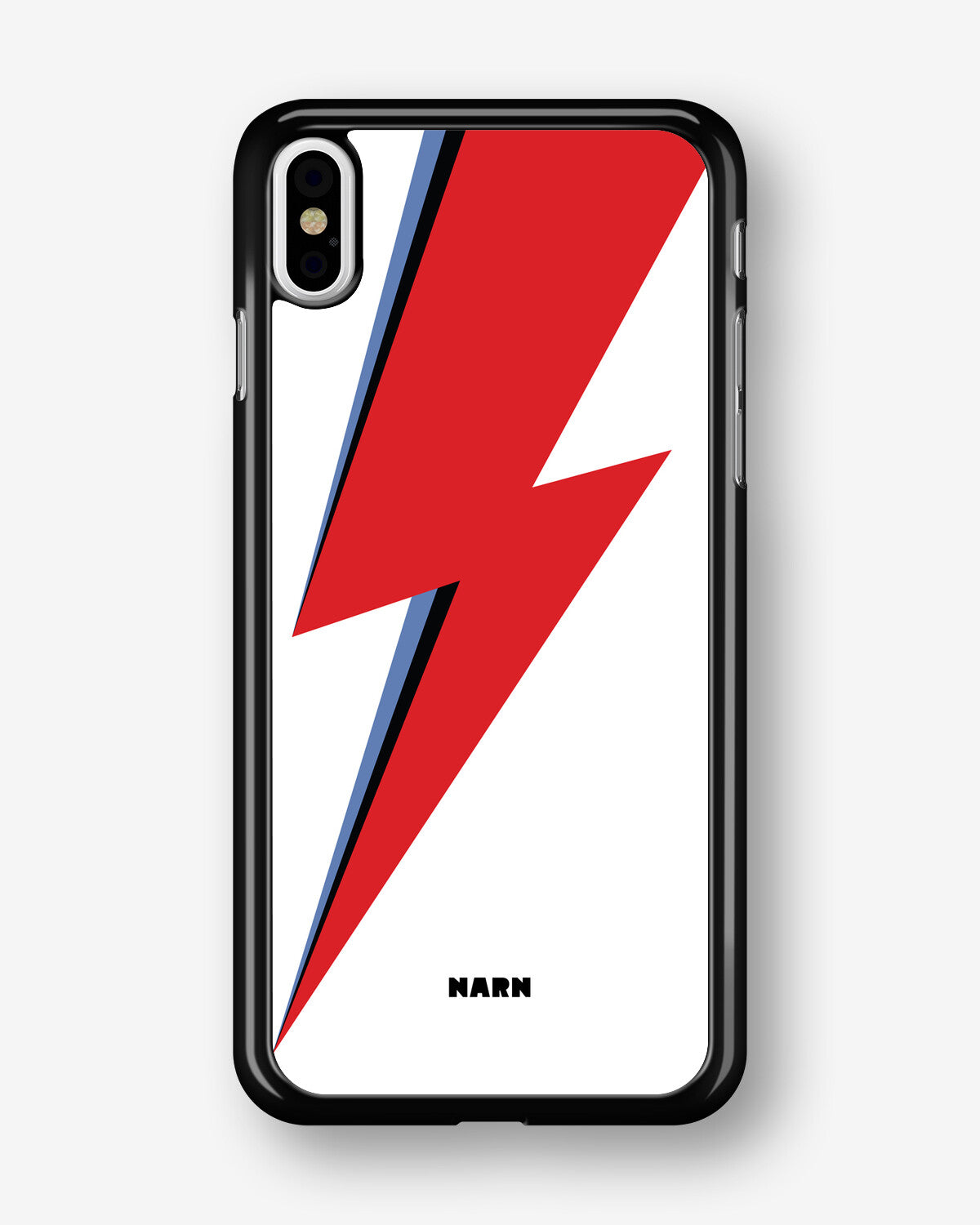 iPhone Xs Max Hard Case – White Bowie  - View 1