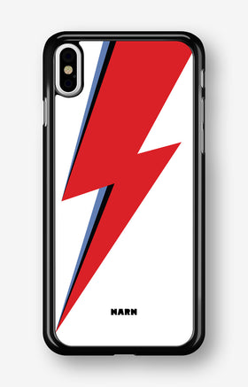 iPhone Xs Max Hard Case – White Bowie  - View 1