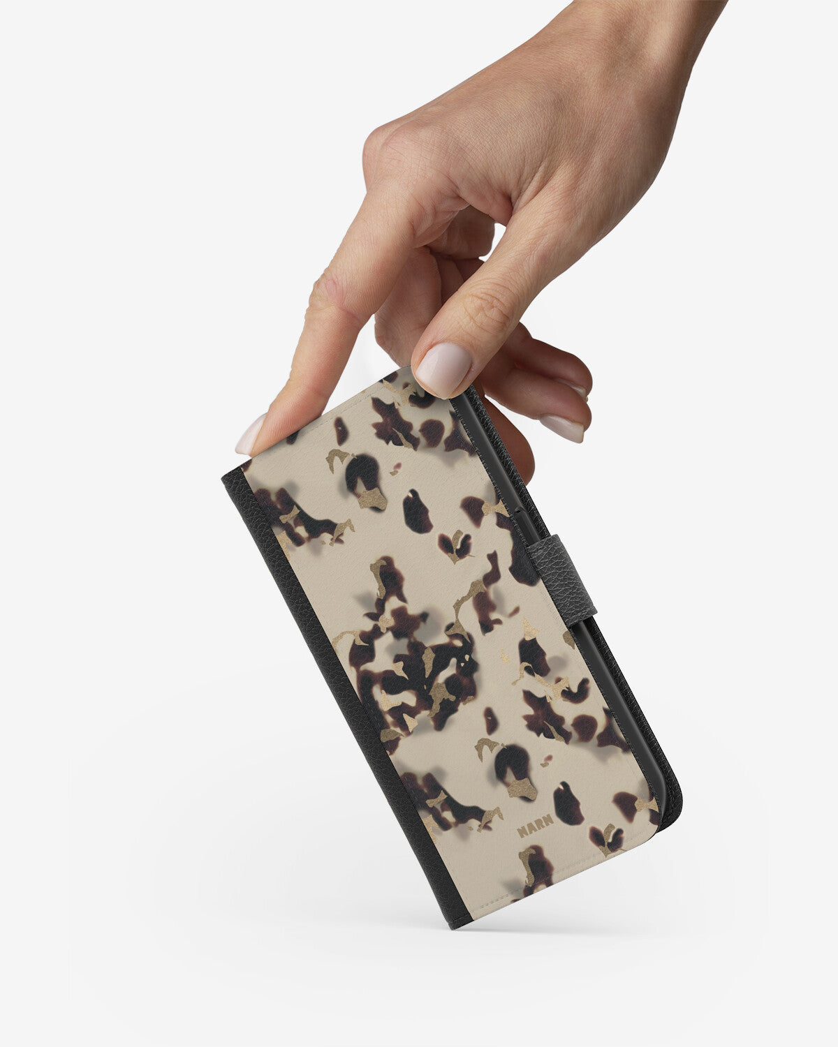 Motorola Moto G53 Wallet Case - Golden Tortoise - View 2