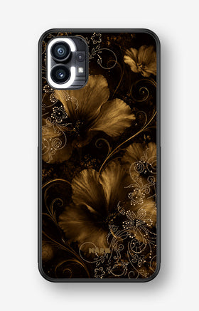 Nothing Phone (1) Hard Case – Bloom Noir - View 1