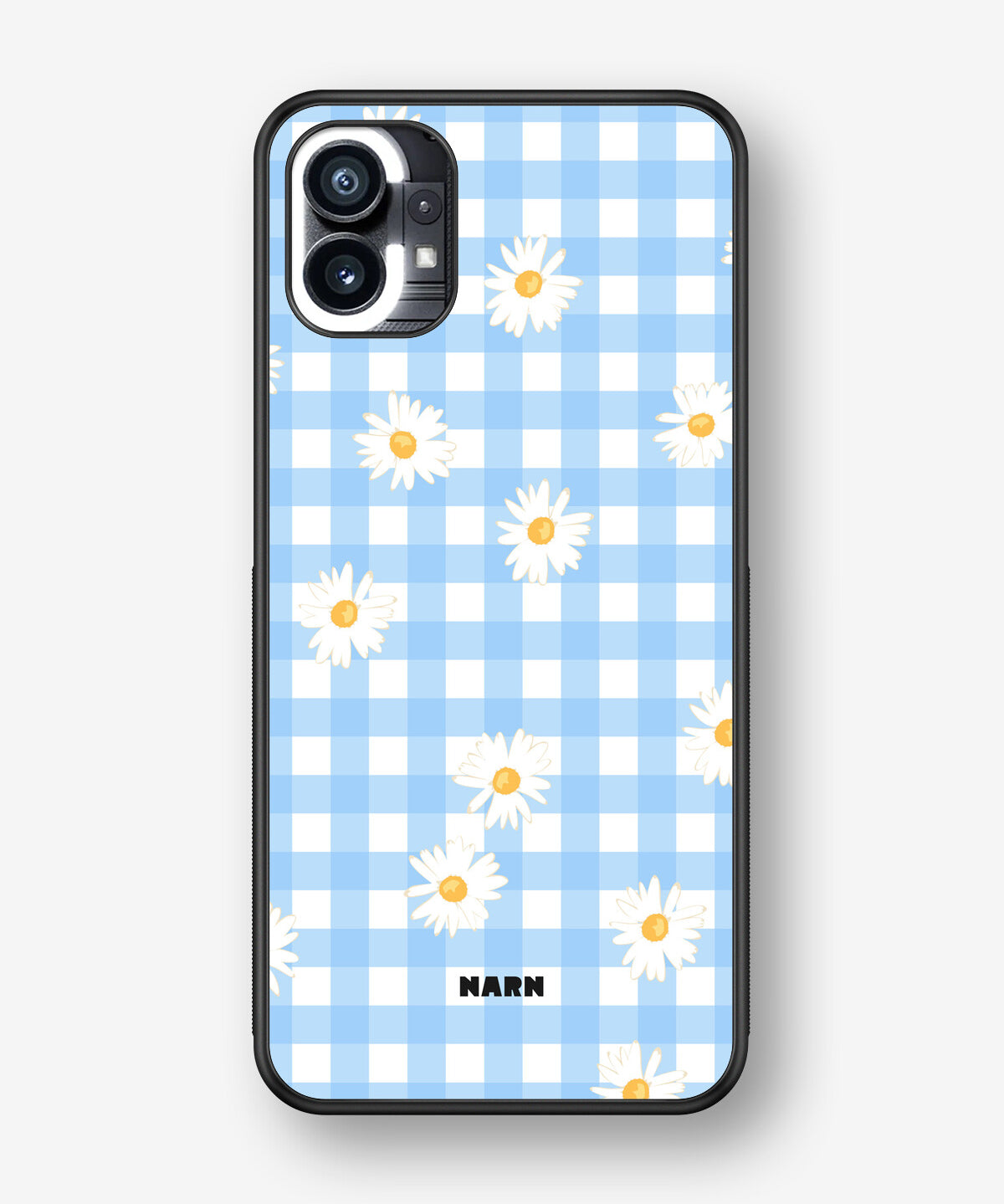 Nothing Phone (1) Hard Case – Blue Daisies - View 1