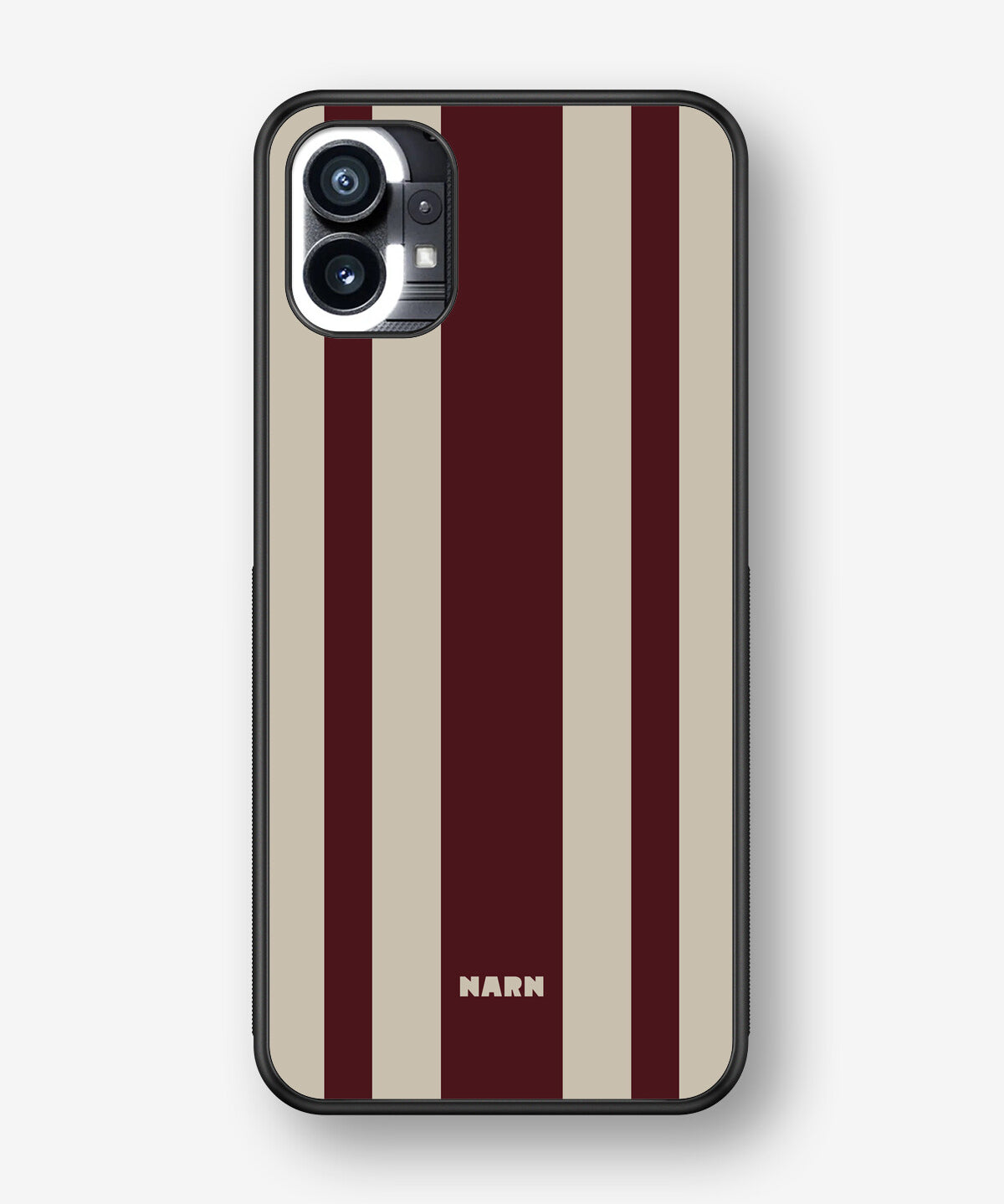 Nothing Phone (1) Hard Case – Bordeaux Stripe - View 1