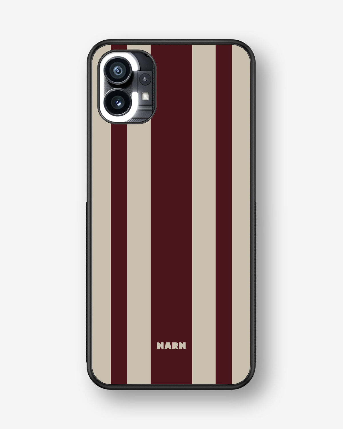 Nothing Phone (1) Hard Case – Bordeaux Stripe - View 1