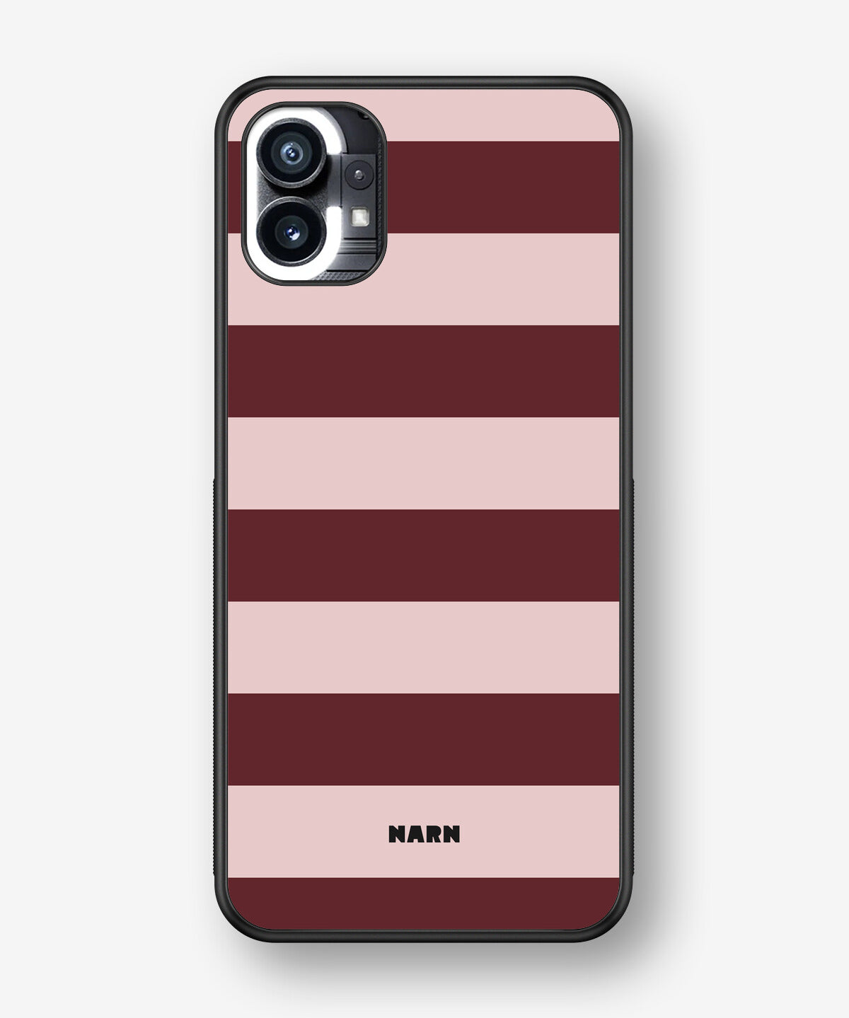 Nothing Phone (1) Hard Case – Cranberry Stripe - View 1