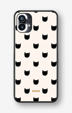 Nothing Phone (1) Hard Case – Kitty Dots - View 1