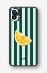 Nothing Phone (1) Hard Case – Lemon Stripes - View 1