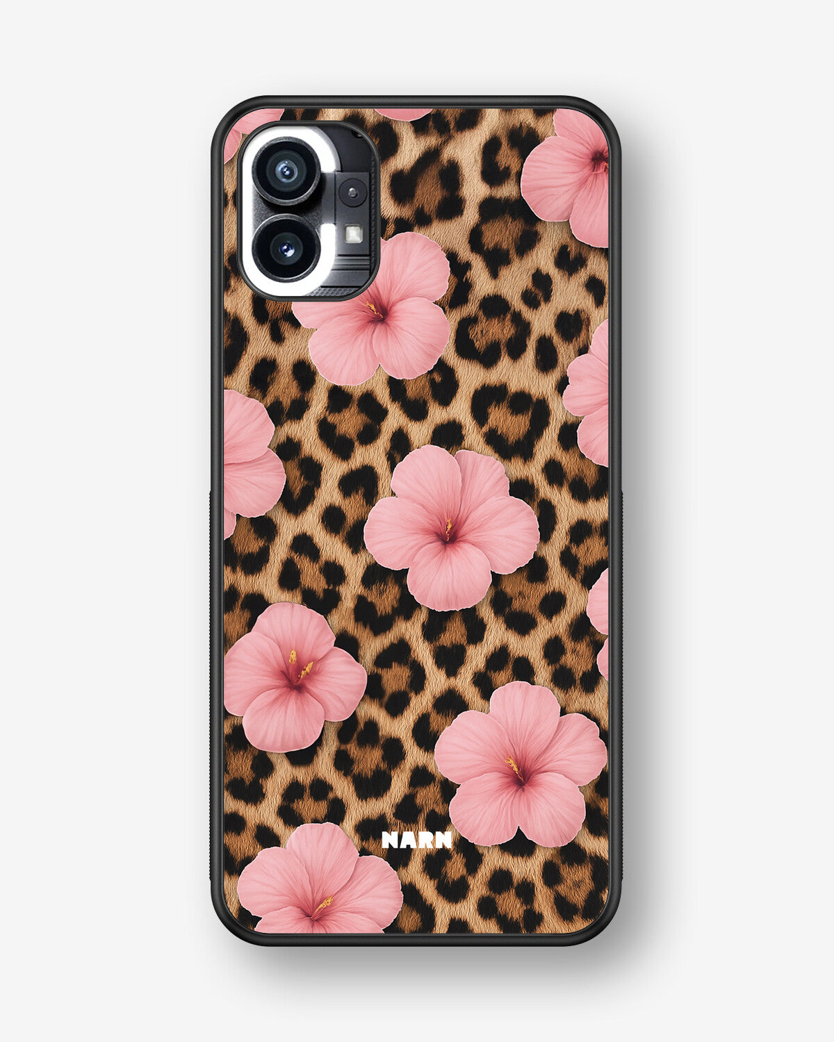 Nothing Phone (1) Hard Case – Leopard Flower - View 1