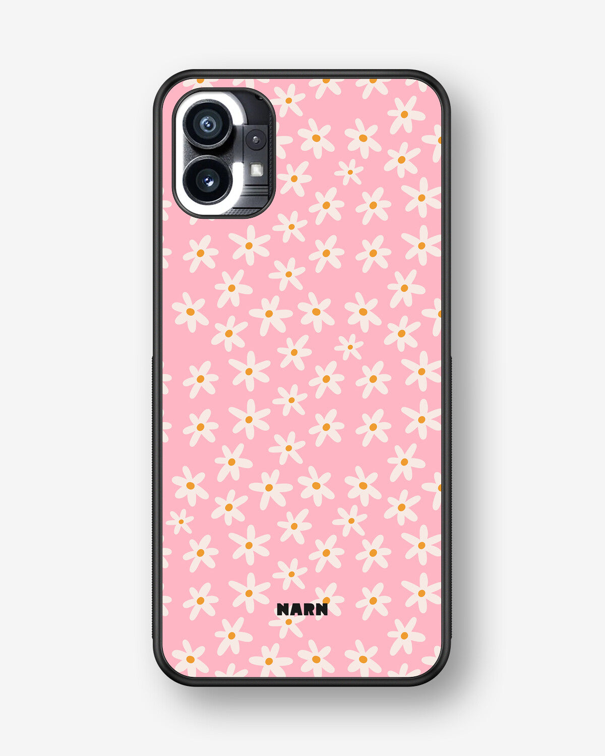 Nothing Phone (1) Hard Case – Pink Daisy - View 1