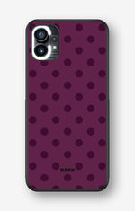 Nothing Phone (1) Hard Case – Plum - View 1