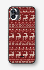 Nothing Phone (1) Hard Case – Reindeer Knit - View 1