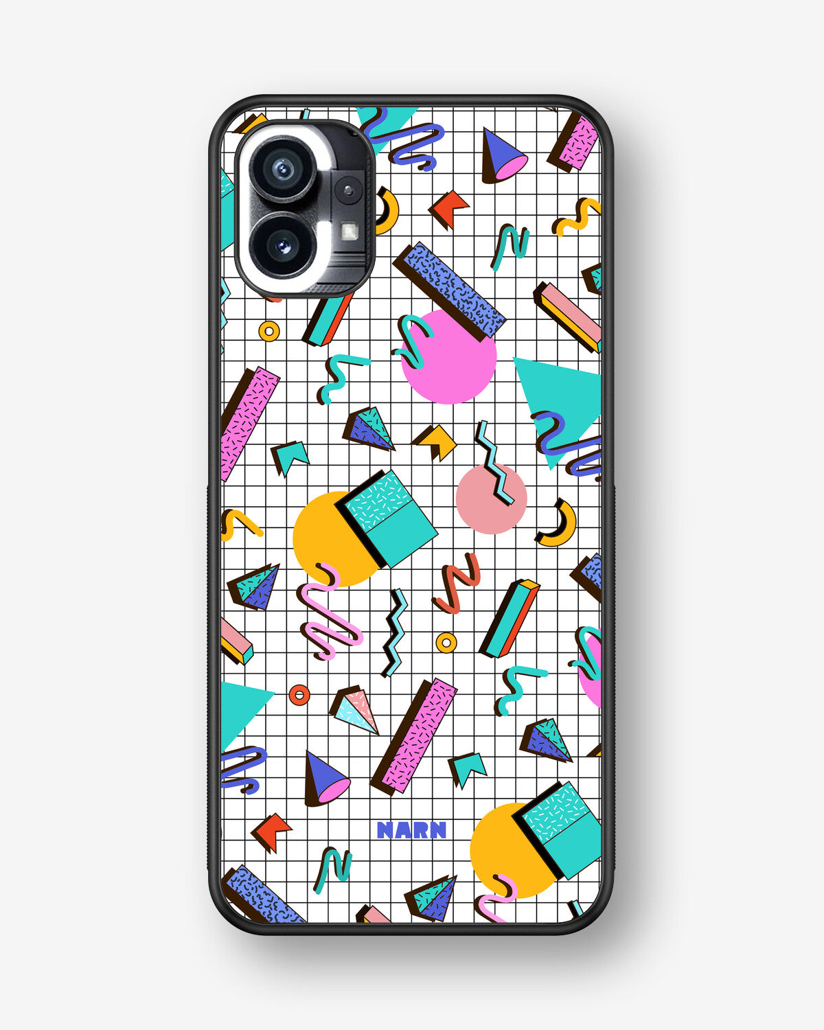 Nothing Phone (1) Hard Case – 80s Memphis - View 1