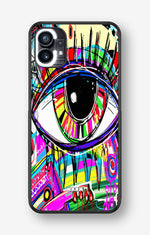 Nothing Phone (1) Hard Case – Abstract Eye - View 1