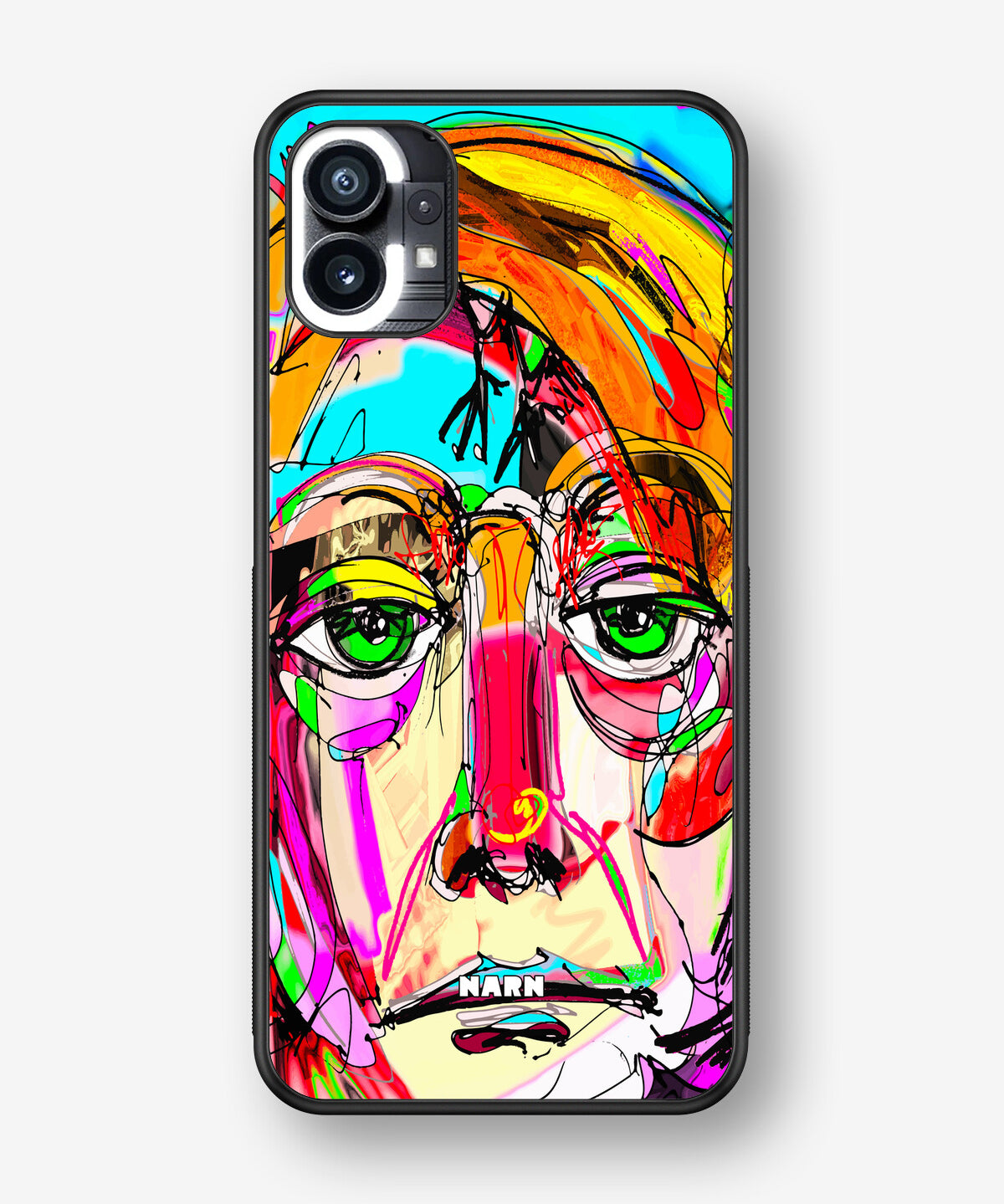 Nothing Phone (1) Hard Case – Abstract Portrait - View 1
