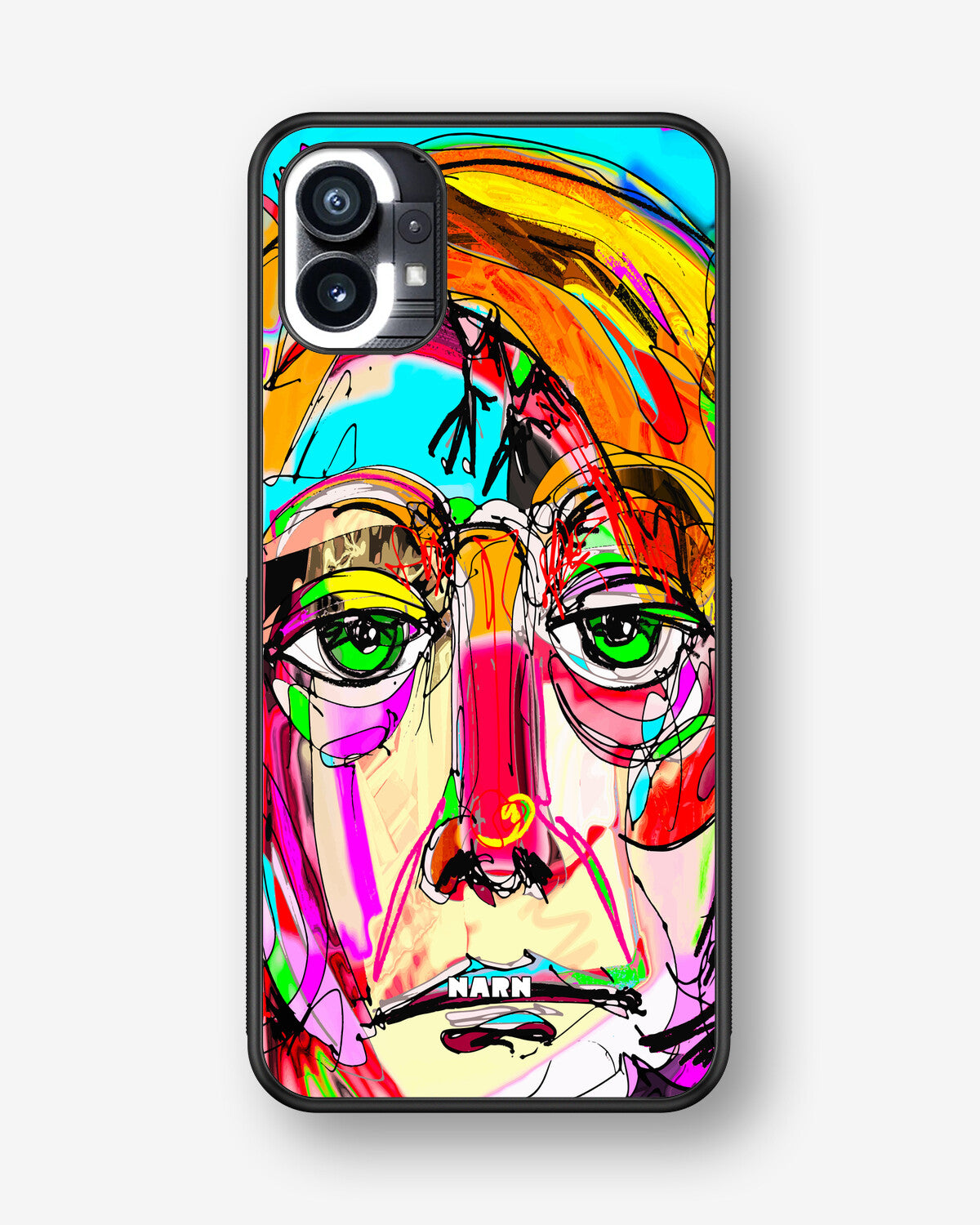 Nothing Phone (1) Hard Case – Abstract Portrait - View 1