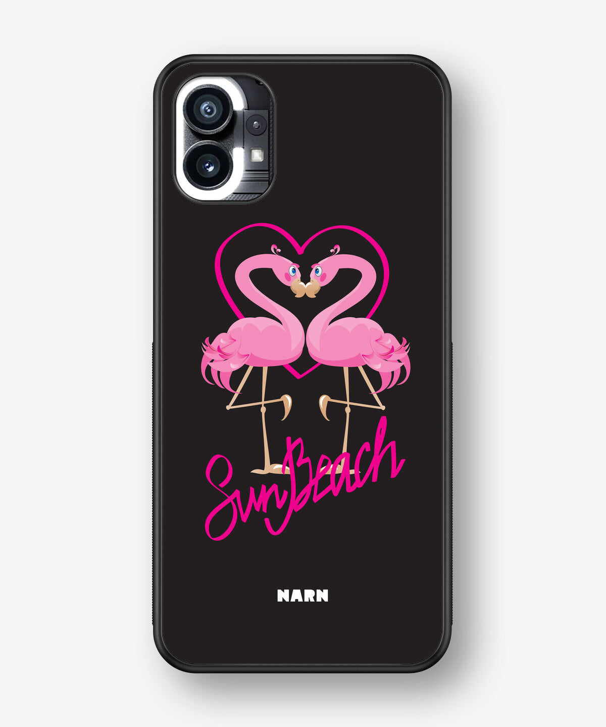 Nothing Phone (1) Hard Case – Beach Flamingo - View 1