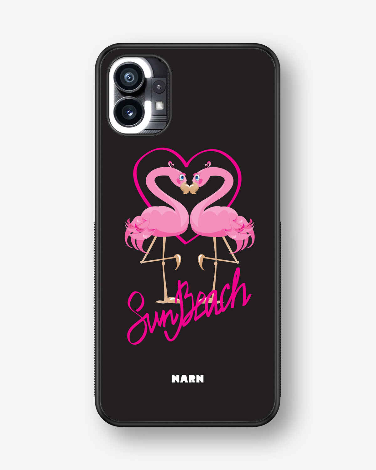 Nothing Phone (1) Hard Case – Beach Flamingo - View 1