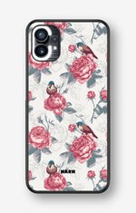 Nothing Phone (1) Hard Case – Birds Among Roses - View 1