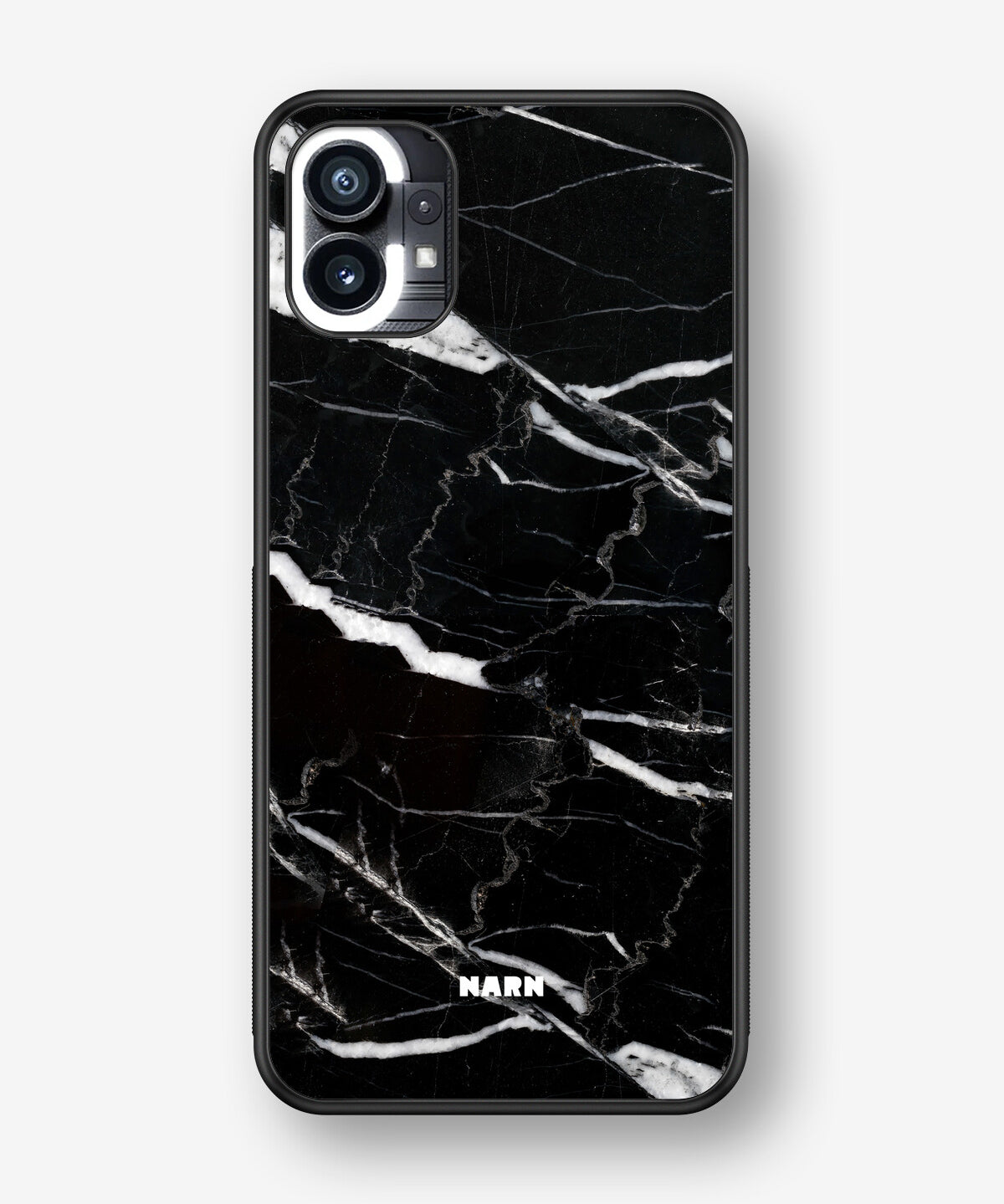 Nothing Phone (1) Hard Case – Black Marble - View 1
