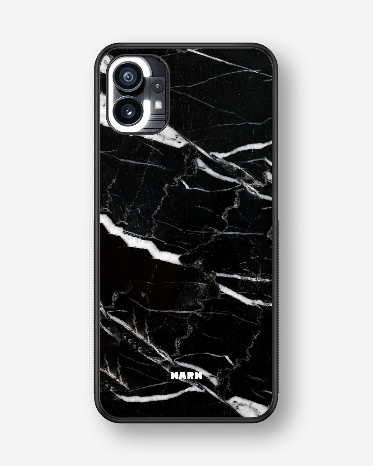 Nothing Phone (1) Hard Case – Black Marble - View 1