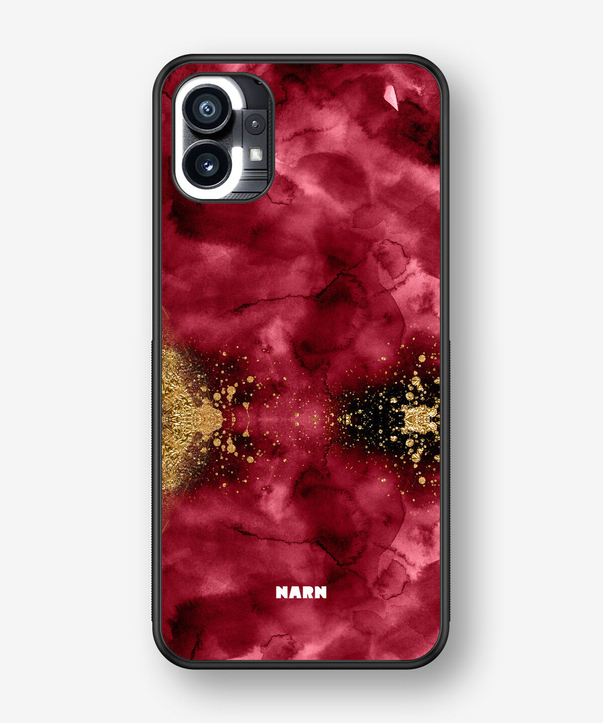Nothing Phone (1) Hard Case – Burgendy Shimmer - View 1