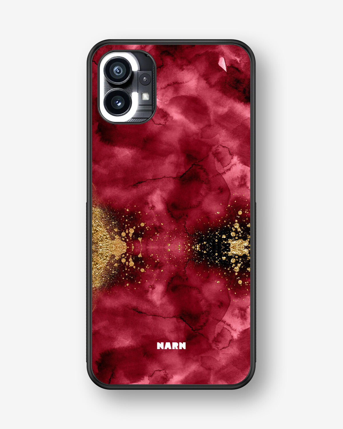 Nothing Phone (1) Hard Case – Burgendy Shimmer - View 1
