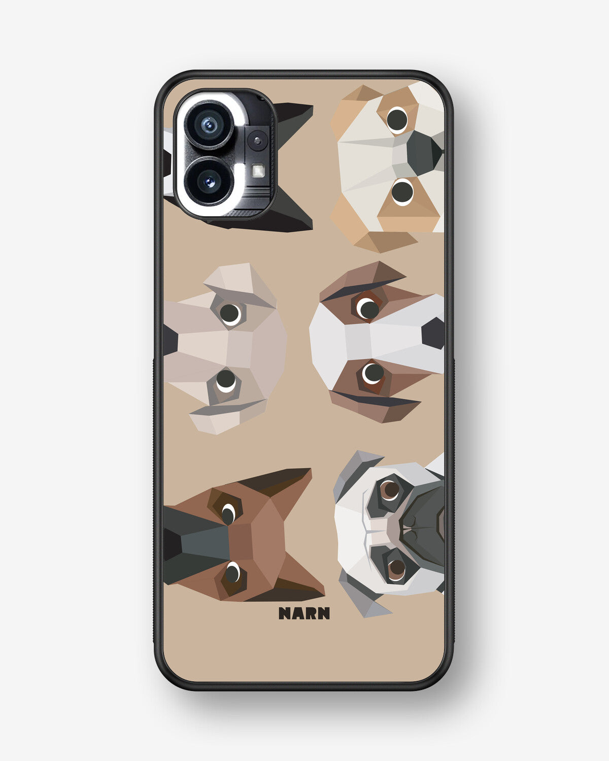 Nothing Phone (1) Hard Case – Cute Dogs - View 1