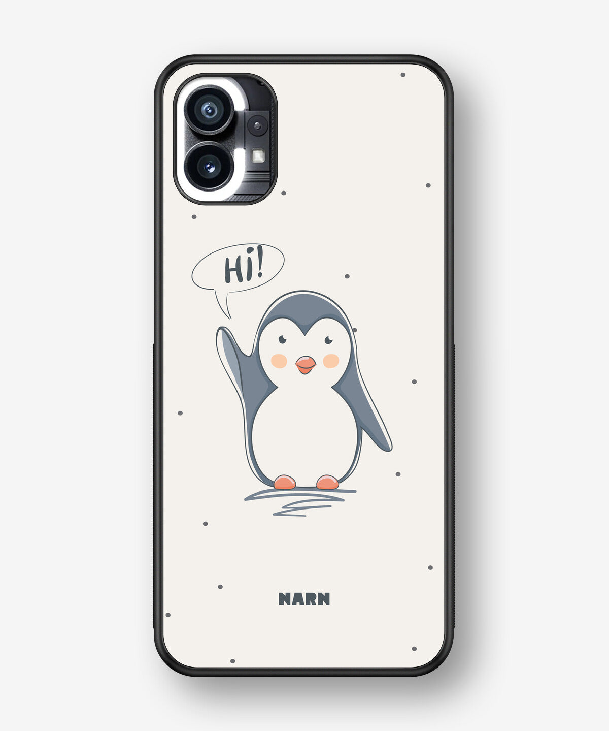Nothing Phone (1) Hard Case – Cute Penguin - View 1