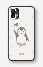 Nothing Phone (1) Hard Case – Cute Penguin - View 1