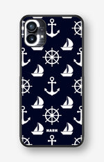 Nothing Phone (1) Hard Case – Deep Blue Voyage - View 1