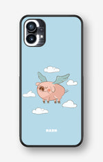 Nothing Phone (1) Hard Case – Dreamy Pig - View 1