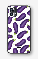 Nothing Phone (1) Hard Case – Eggplant Pattern - View 1