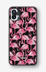 Nothing Phone (1) Hard Case – Flamingos - View 1