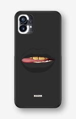 Nothing Phone (1) Hard Case – Golden Lips - View 1