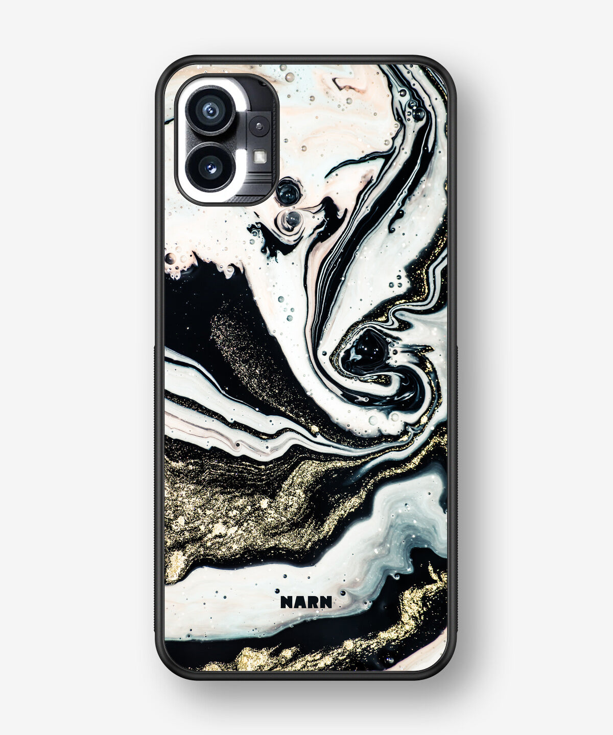 Nothing Phone (1) Hard Case – Golden Swirl - View 1