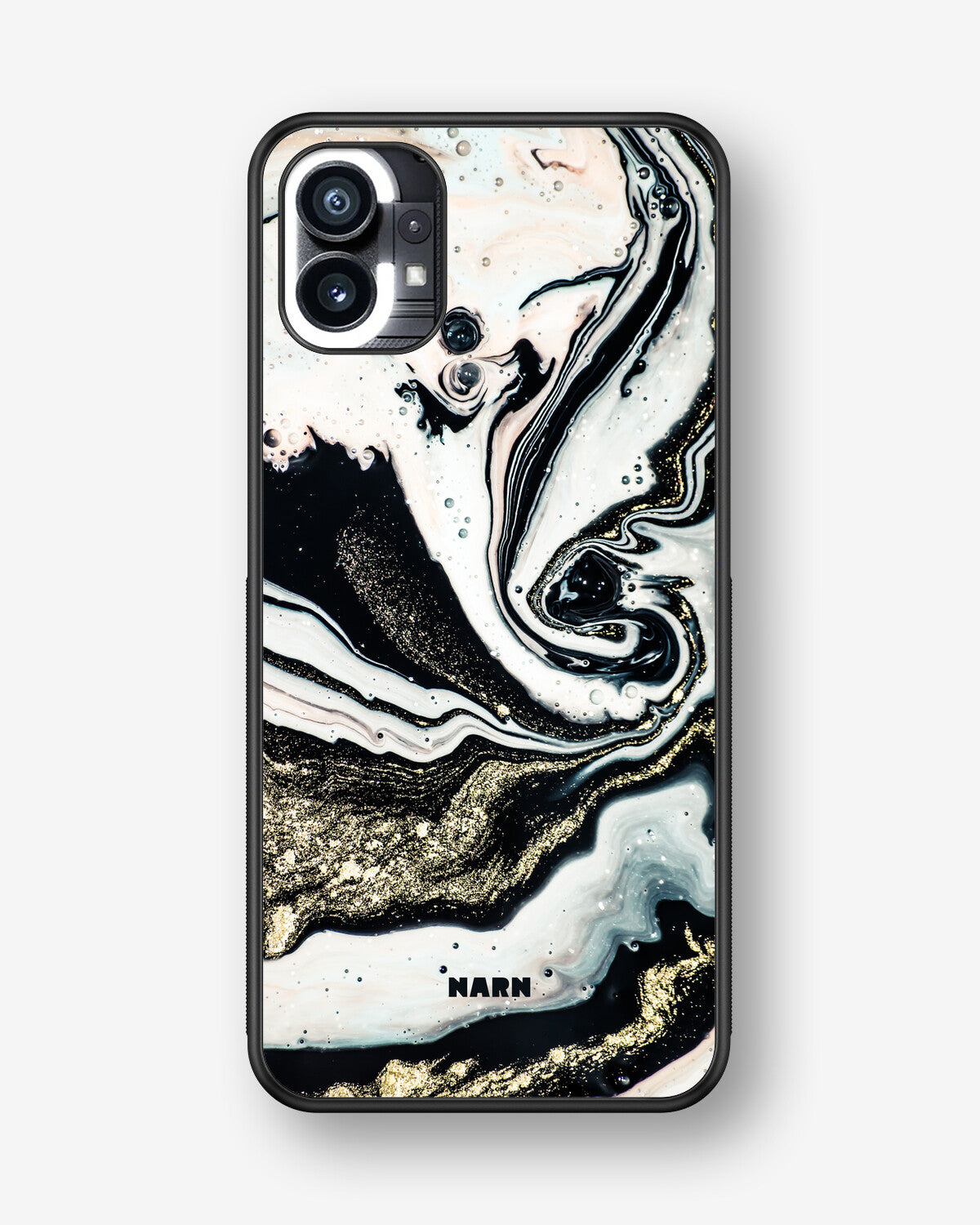 Nothing Phone (1) Hard Case – Golden Swirl - View 1