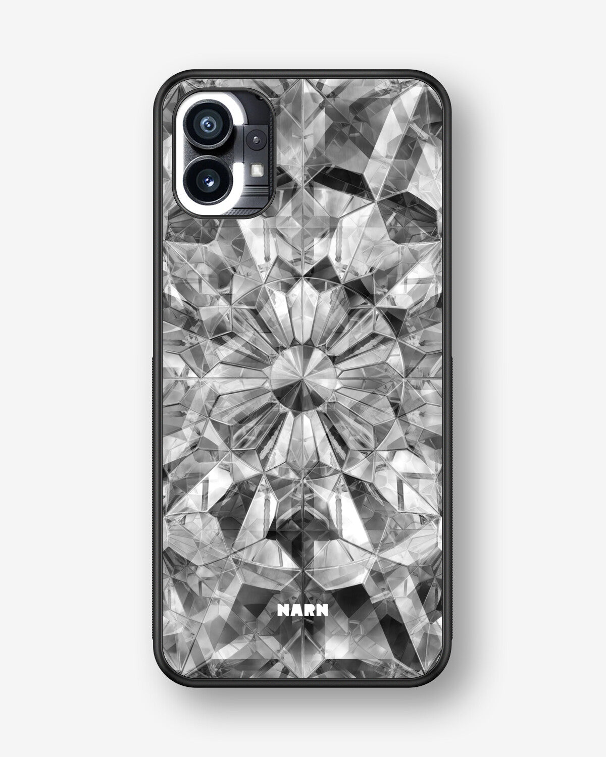 Nothing Phone (1) Hard Case – Grey Crystals - View 1