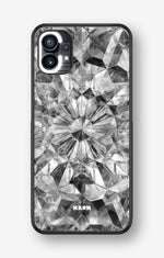 Nothing Phone (1) Hard Case – Grey Crystals - View 1