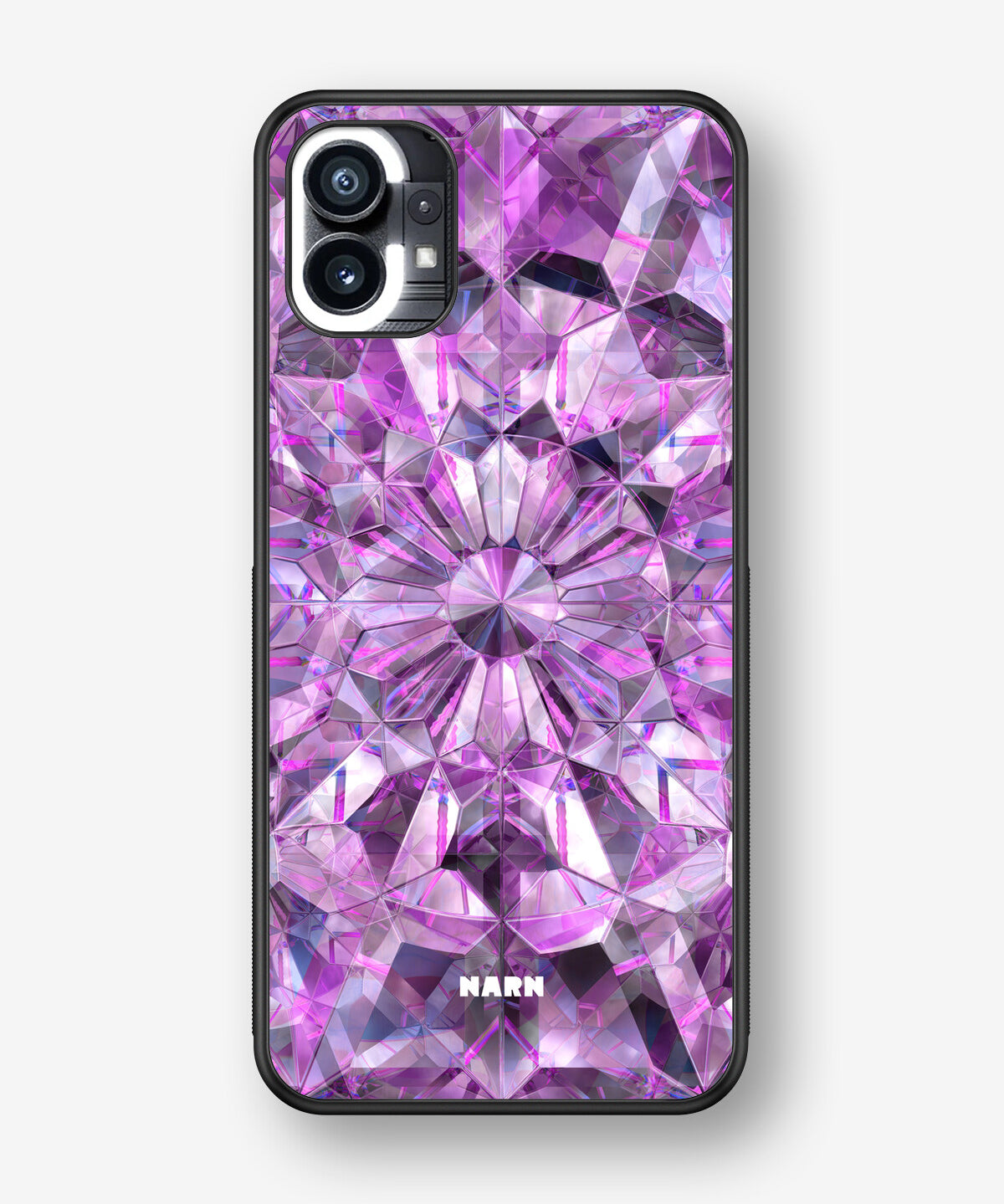 Nothing Phone (1) Hard Case – Lavender Crystals - View 1