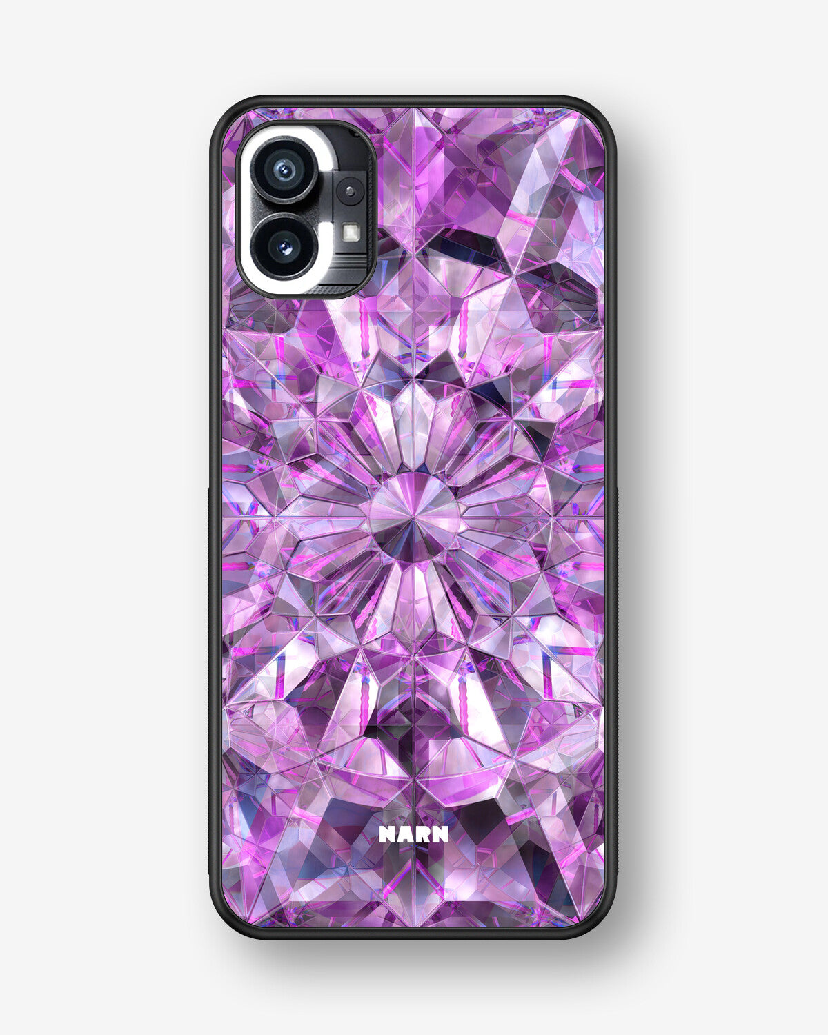 Nothing Phone (1) Hard Case – Lavender Crystals - View 1