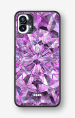 Nothing Phone (1) Hard Case – Lavender Crystals - View 1