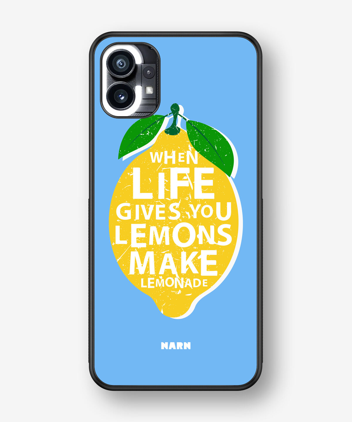 Nothing Phone (1) Hard Case – Lemon Quote - View 1